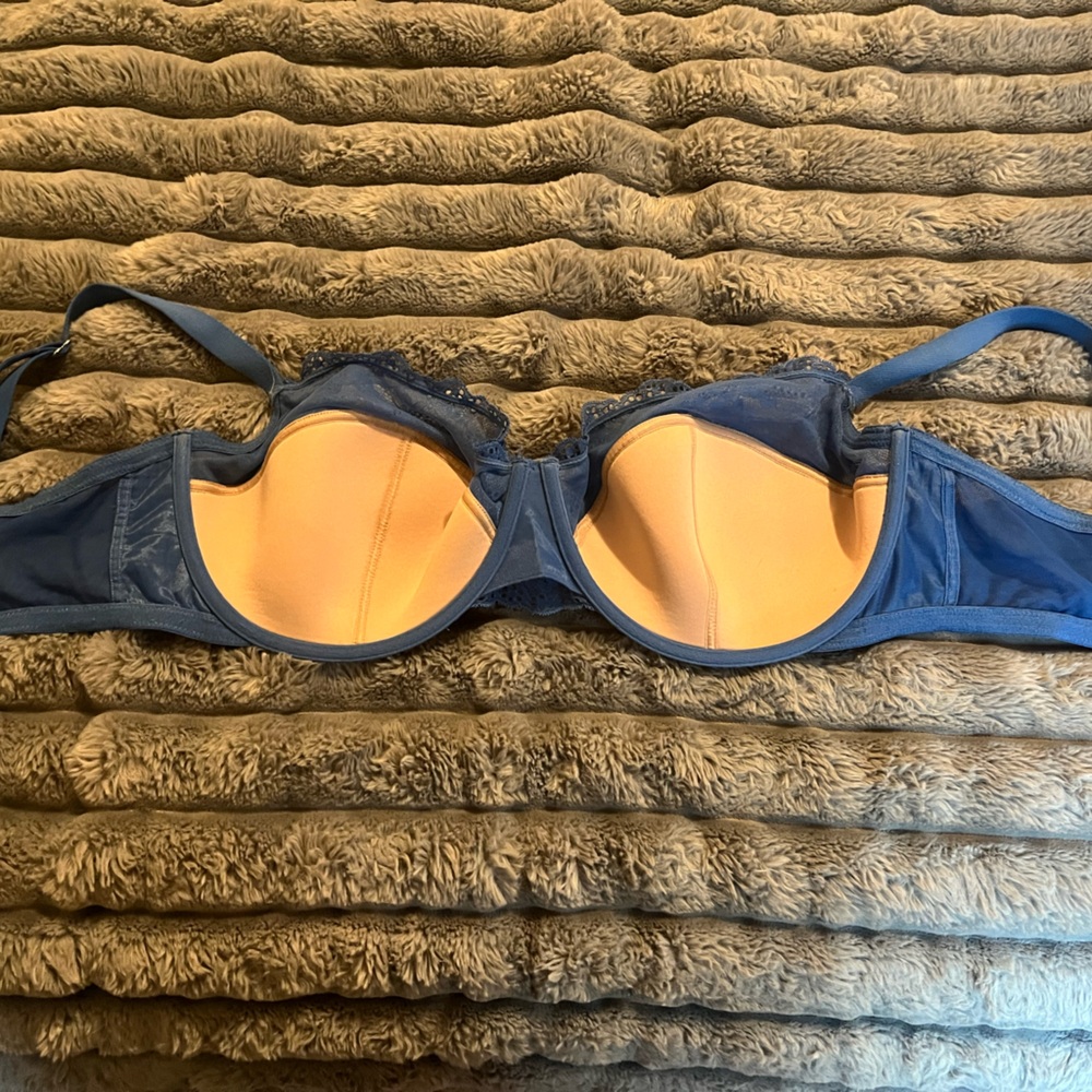 Blue Molded Cup Bra Intimates & Sleepwear